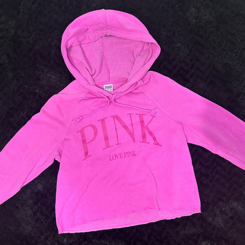 PINK Victoria's Secret Hoodie in Bright Pink